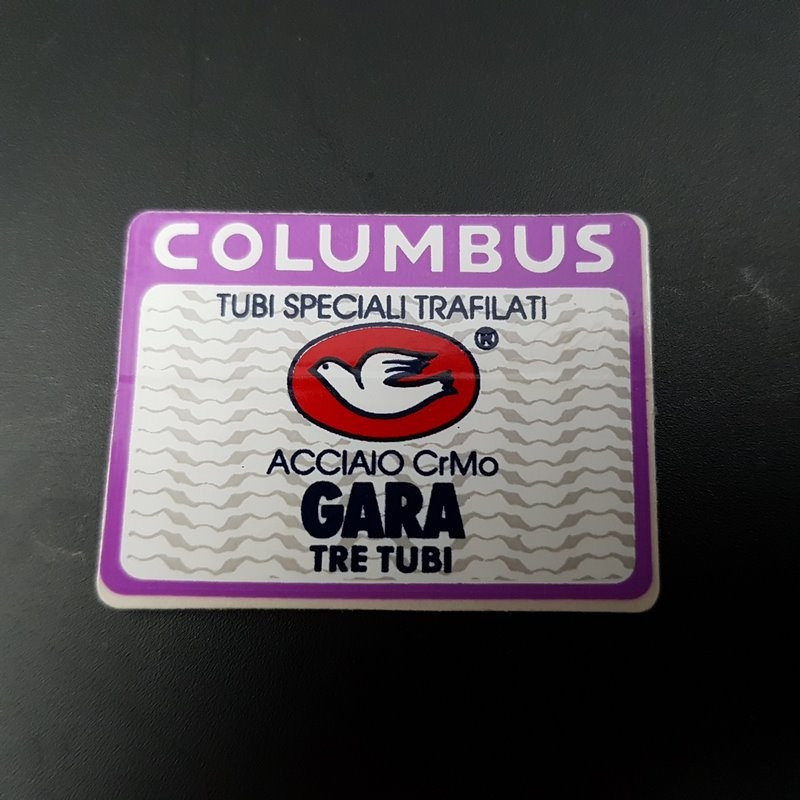 Adesivo telaio COLUMBUS GARA" NOS (Rif 01)
