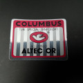Sticker cadre "COLUMBUS ALTEC OR" N.O.S