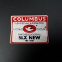 Sticker cadre "COLUMBUS SLX NEW" NOS