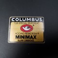 Sticker cadre "COLUMBUS MINIMAX" NOS