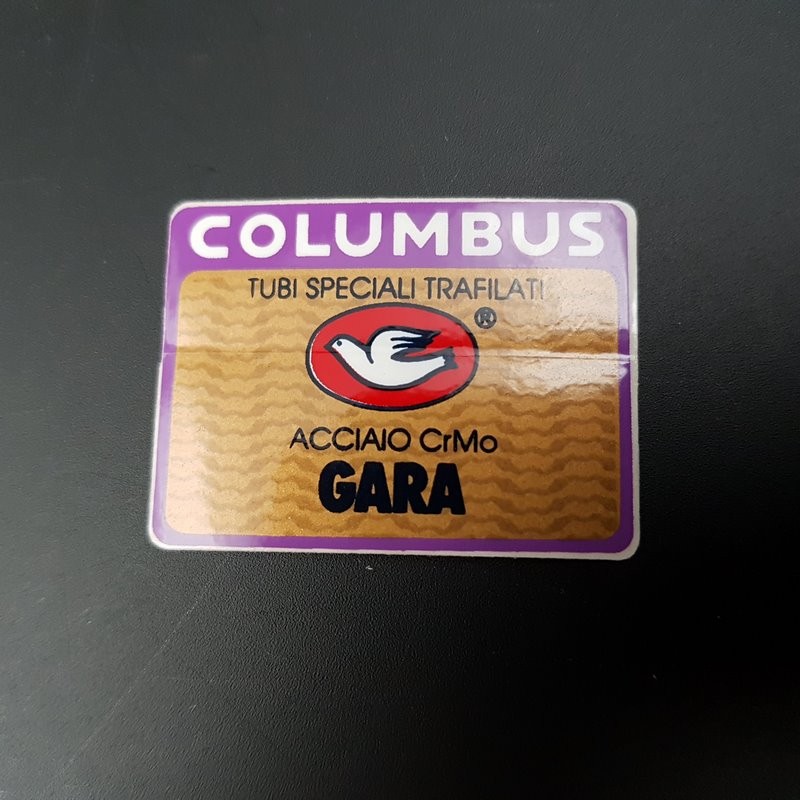 Sticker cadre "COLUMBUS GARA" NOS (Ref 02)