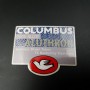 Sticker-rahmen "COLUMBUS ALUTHRON" UNSERE (Ref 02)