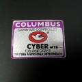 Sticker cadre "COLUMBUS CYBER" NOS (Ref 01)