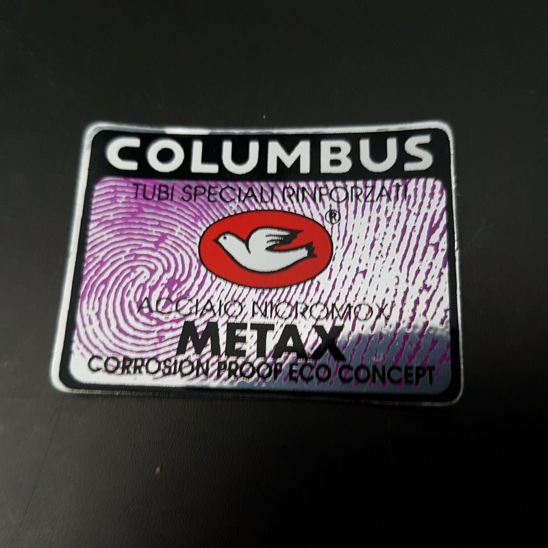 Sticker cadre "COLUMBUS METAX" N.O.S