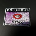 Sticker frame "COLUMBUS METAX" OUR