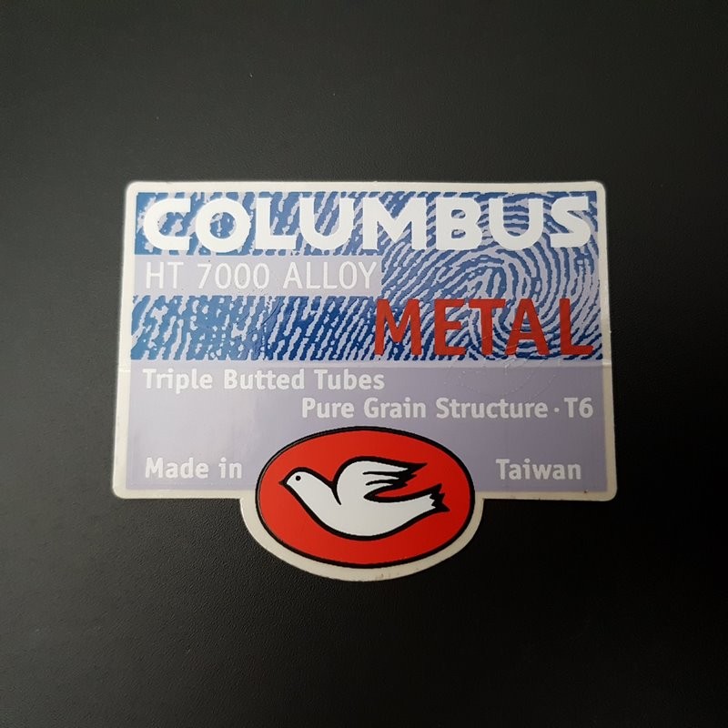 Sticker-rahmen "COLUMBUS-METAL" - UNSERE