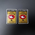 Stickers fourche "COLUMBUS EL" NOS