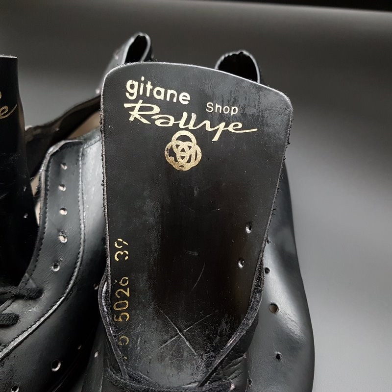 Zapatos de NUESTRA "GITANO RALLY", Tamaño 39 (Ref 94)