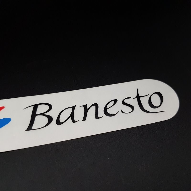 Adesivo telaio "BANESTO" la NOSTRA