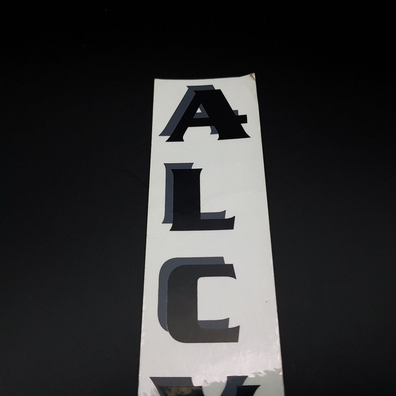 Pegatina "ALCYON" Vertical NUESTRO
