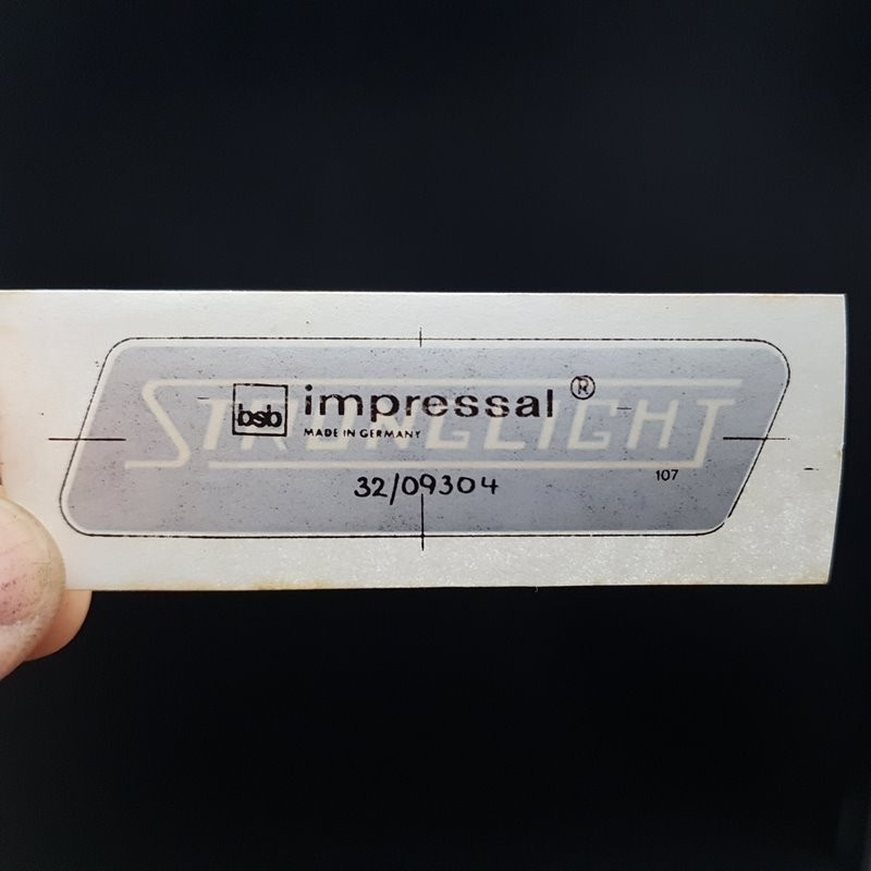 Sticker "STRONGLIGHT" UNSERE