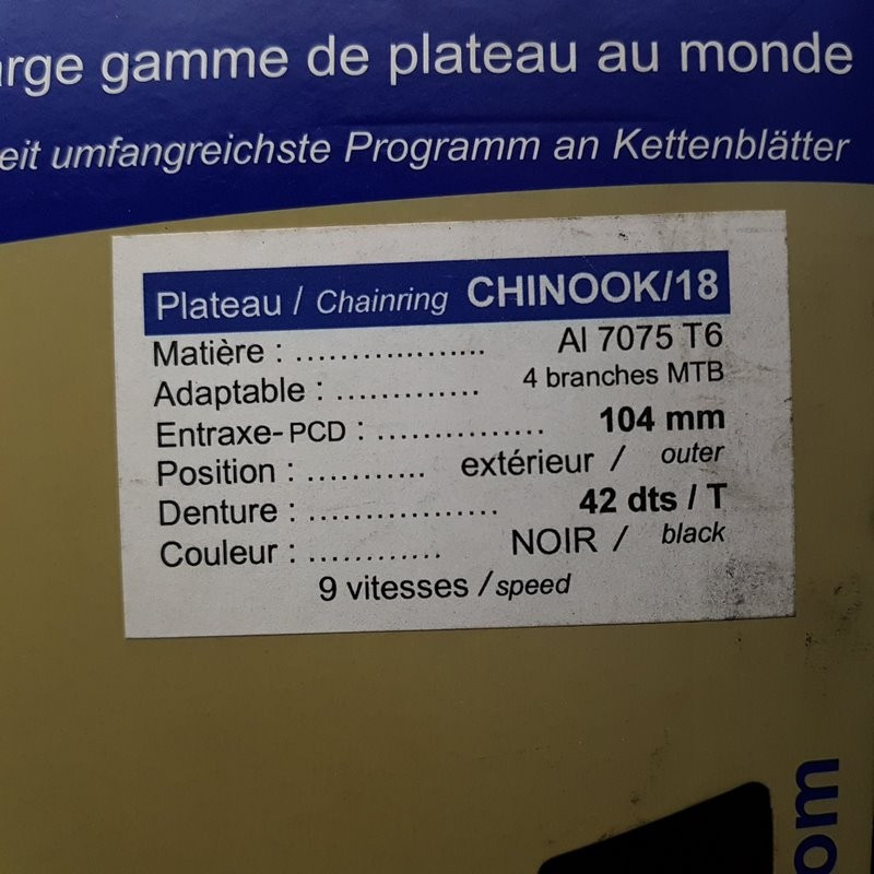 Altopiano la NOSTRA "SPECIALITÀ TA CHINOOK/18" 42d BCD 104(Rif 762)