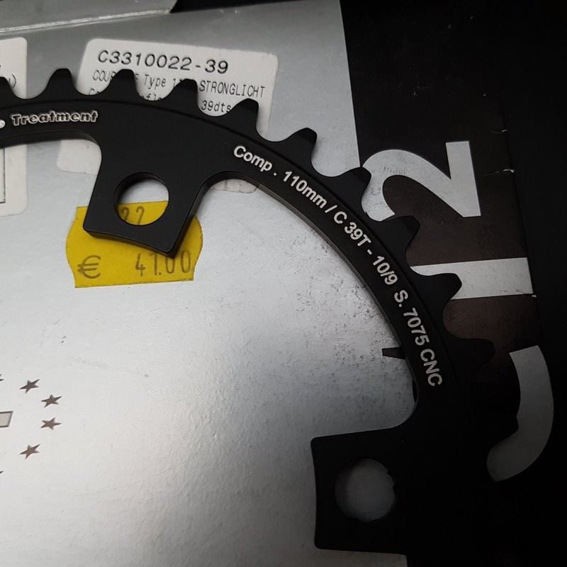 Kaffee-UNSERE "STRONGLIGHT CT2 Campagnolo" 39d BCD-110C (Ref 773)