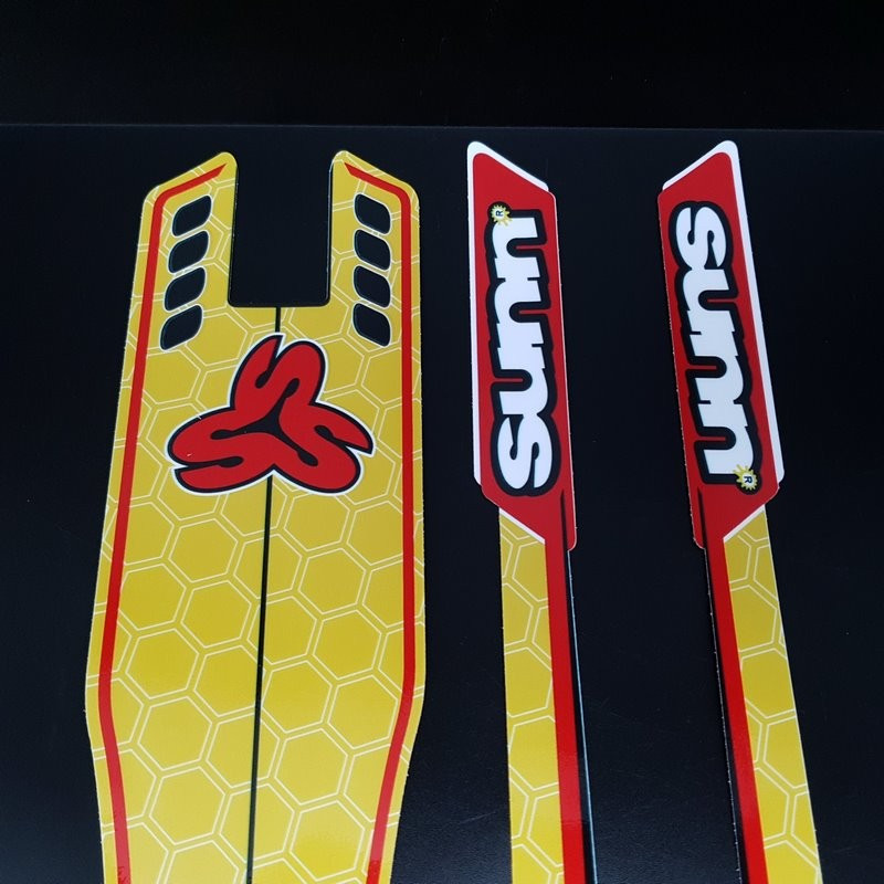 Sticker "SUNN yellow" (Ref 03)