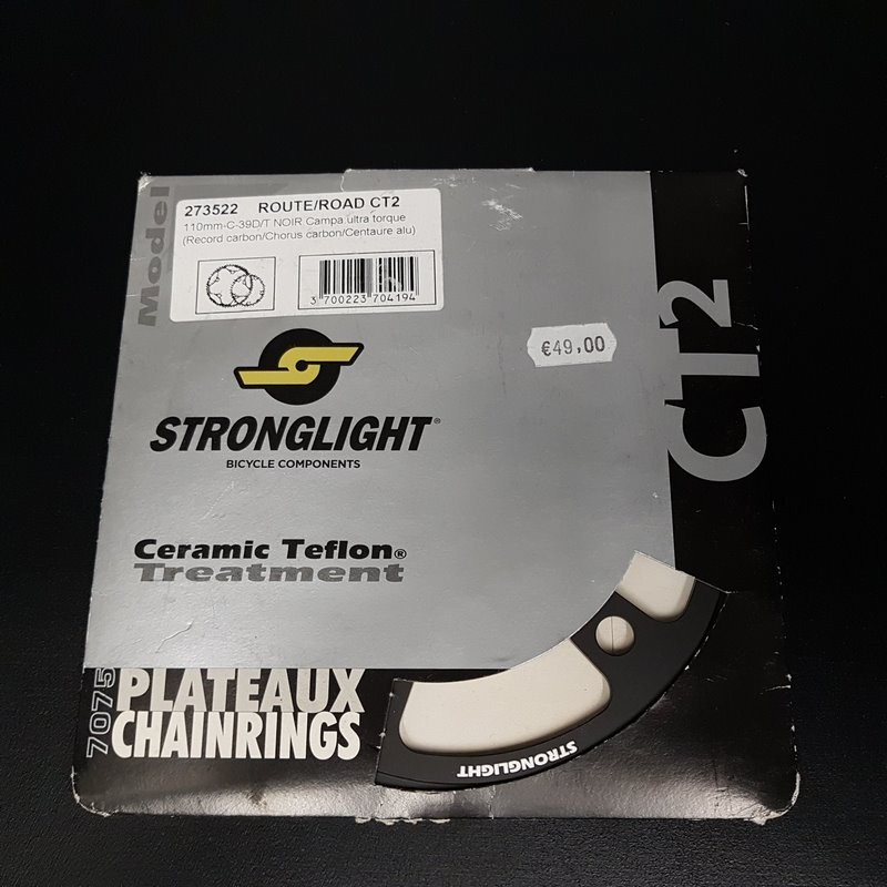 Vassoio N. A. S "STRONGLIGHT CT2 Campagnolo ULTRA TORQUE" 39d BCD 110 (Ref 958)