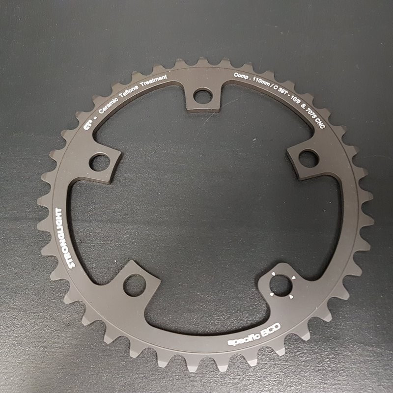 Tray N. O. S "STRONGLIGHT CT2 Campagnolo ULTRA TORQUE" 39d BCD 110 (Ref 958)