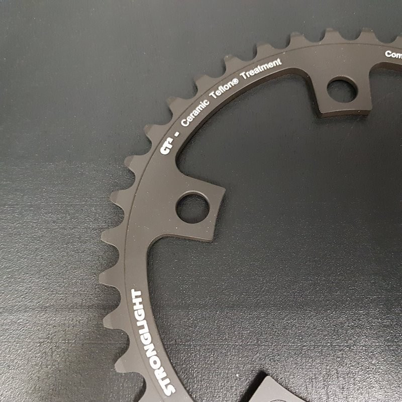 Kaffee-N. O. S "STRONGLIGHT CT2 Campagnolo ULTRA TORQUE-39d BCD 110 (Ref 958)