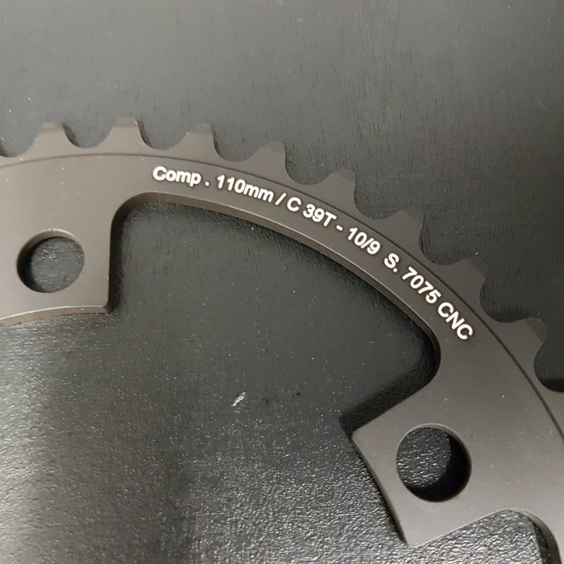 Kaffee-N. O. S "STRONGLIGHT CT2 Campagnolo ULTRA TORQUE-39d BCD 110 (Ref 958)