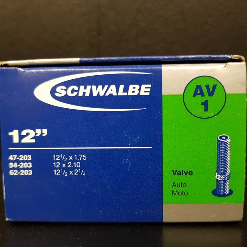 SCHWALBE Inner tube AV1 / 12" (Ref 17)