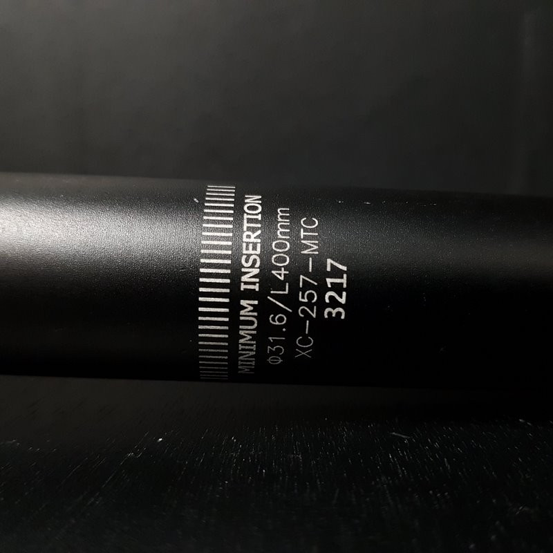 Tija de sillín" FSA V-DRIVE " Ø 31.6 (Ref 463)