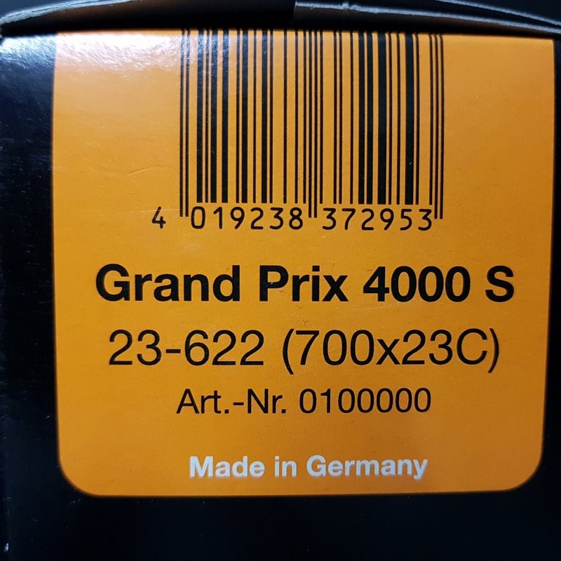 Reifen CONTINENTAL GRAND PRIX 4000 S", 700 x 23