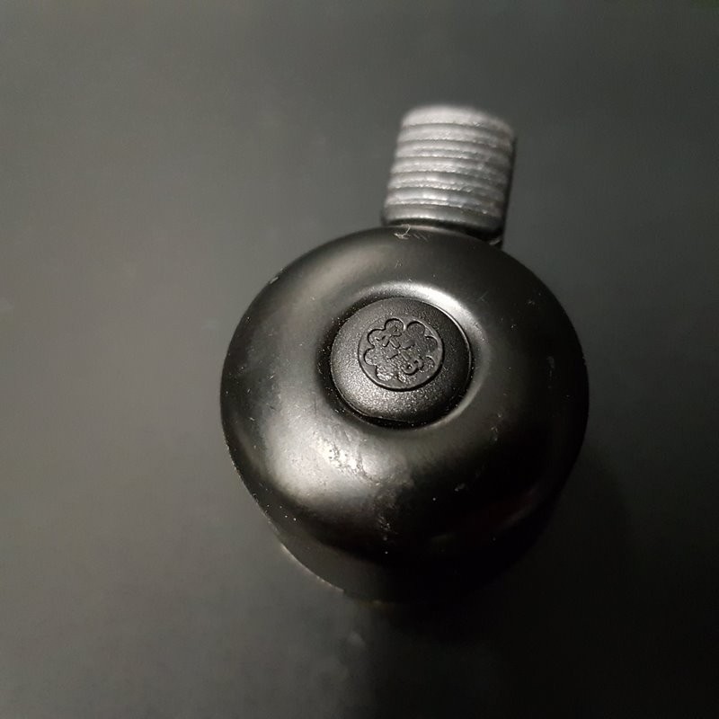 Black aluminium Doorbell (Ref 15)