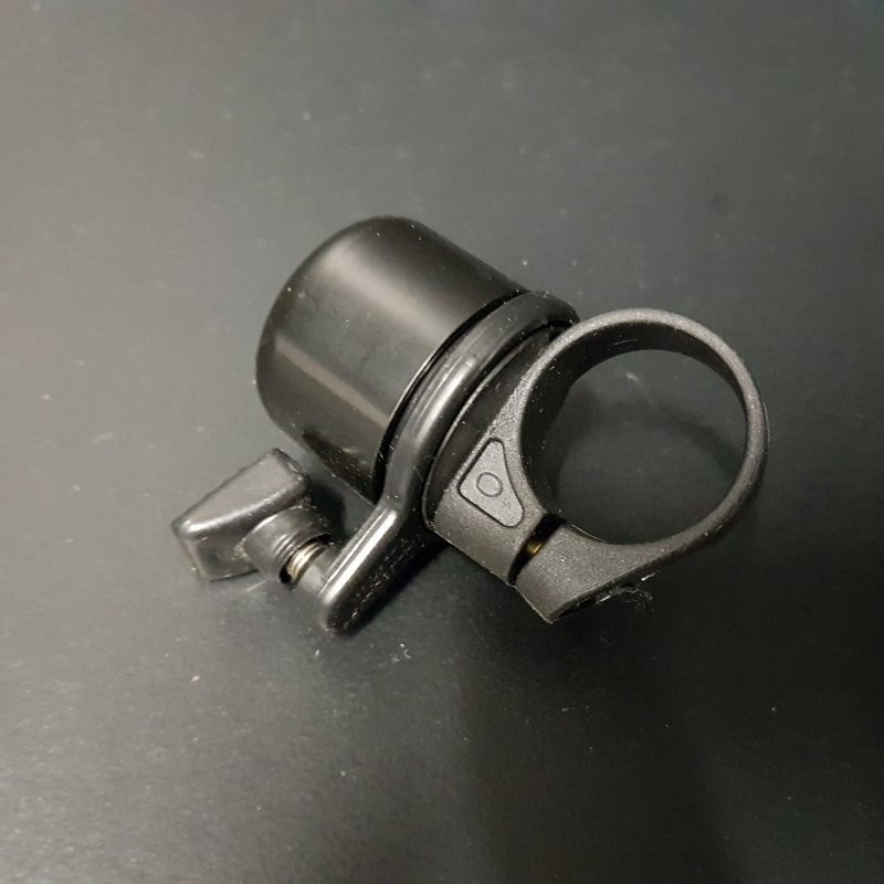 Black aluminium doorbell (Ref 22)