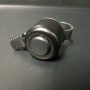 Türklingel aus schwarzem Aluminium (Ref 22)