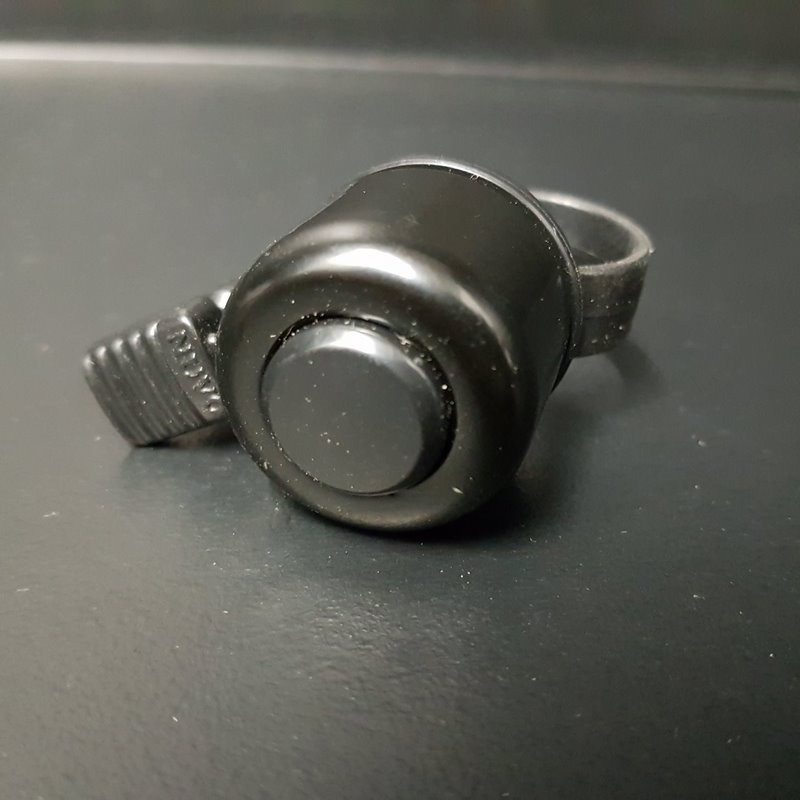 Timbre de aluminio negro (Ref 22)