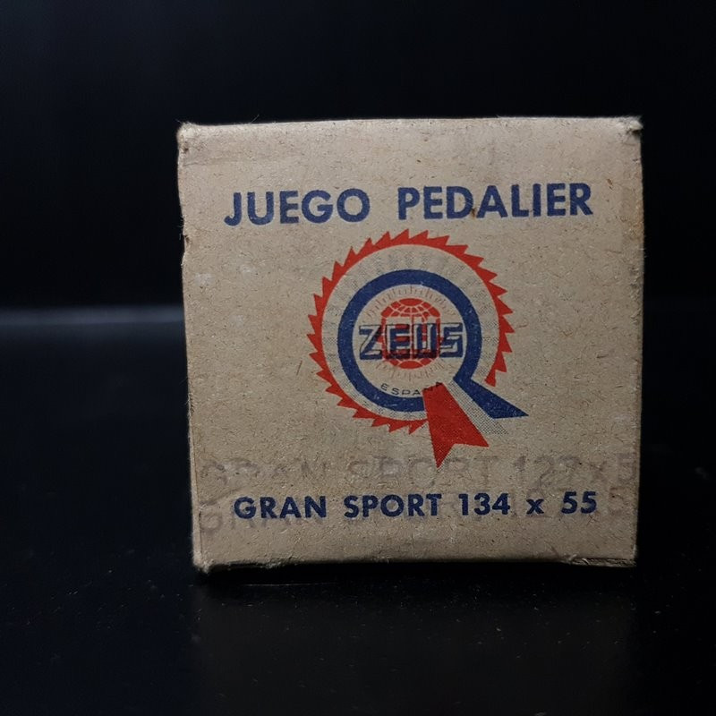 Eje de pedalier con chaveta N. O. S "ZEUS GRAN SPORT" 127 mm 35 x 1 (Ref 375)