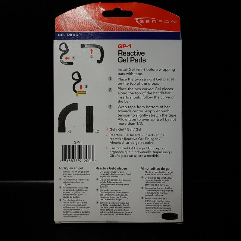 Reaktive Gel PADS "SERFAS GP1" (Ref 01)