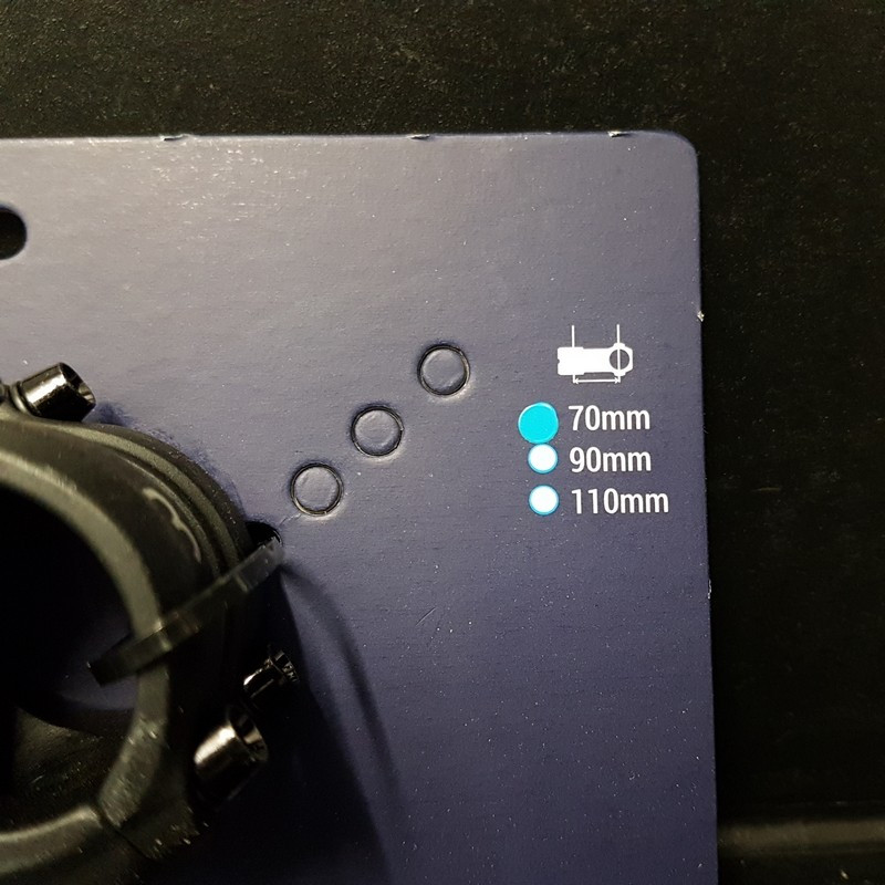 Vorbau " BBB " 70 mm (Ref 826)