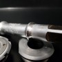 Kurbelwelle "CAMPAGNOLO RECORD Triple" 117 mm (Ref 386)