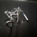 Cable guide clamp with Pump support N.O.S "CAMPAGNOLO 630" N.O.S (Ref 158)