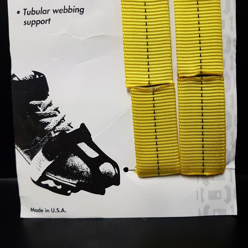 Old School MTB Straps N.O.S "SPECIALIZED WEBFOOT" Lemon yellow (Ref 03)