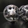 Pair of hubs N.O.S "CAMPAGNOLO C-RECORD SHERIFF PISTA" 28t (Ref 404)