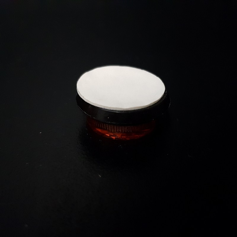 Riflettore in plastica adesiva arancione N. O. S (Ref 18)