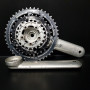 Old school MTB crankset "CODA MAGIC" 175 mm (Ref 856)
