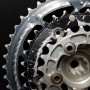 Old school MTB crankset "CODA MAGIC" 175 mm (Ref 856)