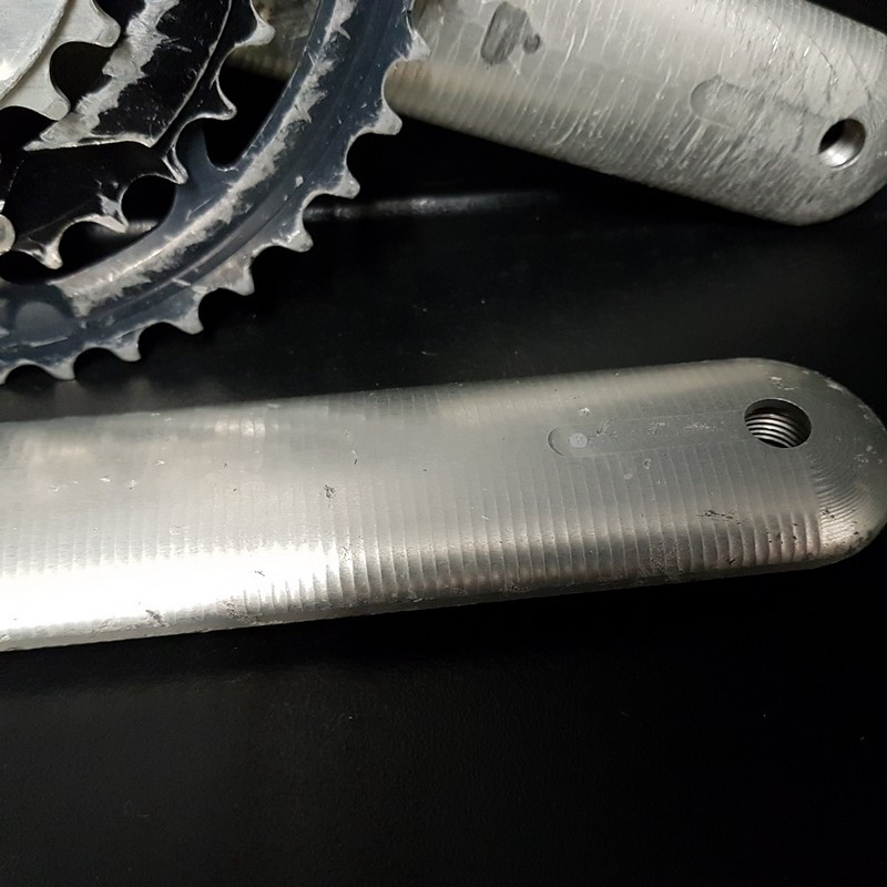 Old school MTB crankset "CODA MAGIC" 175 mm (Ref 856)