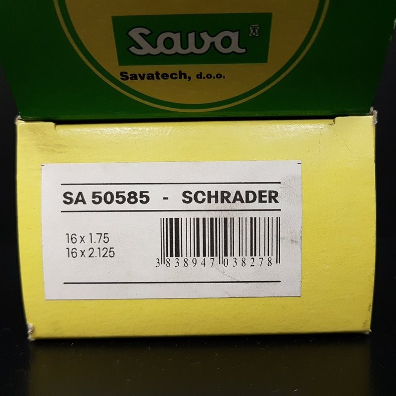 Inner tube "SAVATECH" 16 x 1.75 (Ref 05)