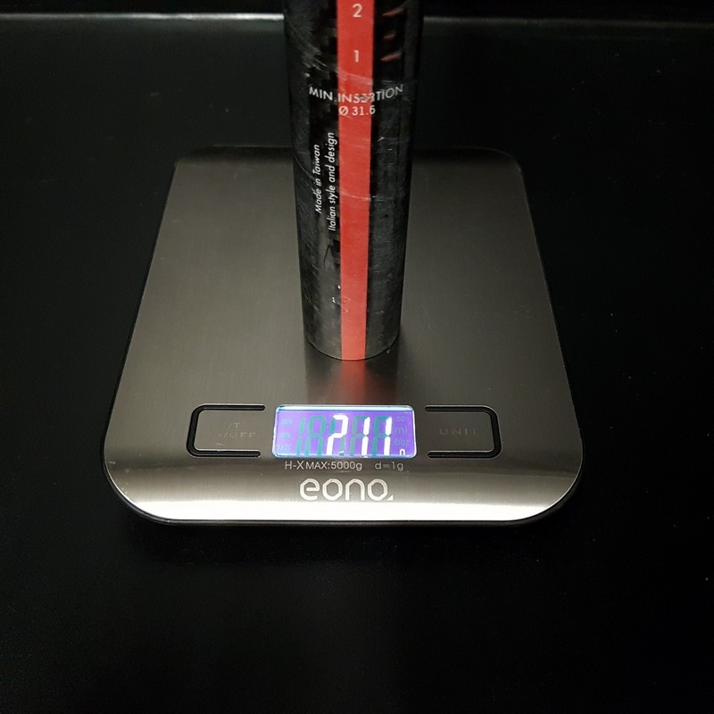 Tige de selle "3ttt DORIC TEAM" Ø 31.6 (Ref 574)