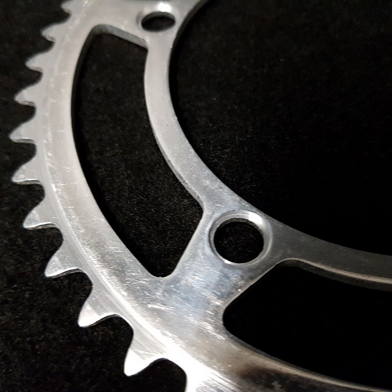 N.O.S "STRONGLIGHT" 45d BCD 122 chainring (Ref 1244)