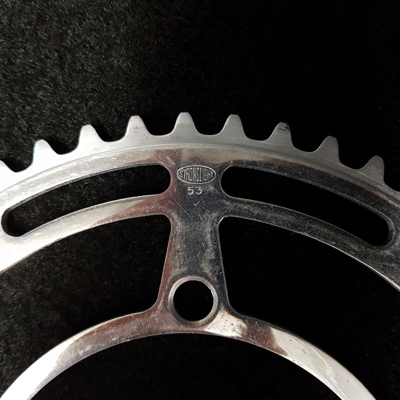 N.O.S Kettenblatt "STRONGLIGHT" 53d BCD 122 (Ref 1245)