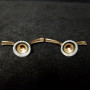 Morsetto a farfalla N.A.S. "SOVA Laiton" 8 mm (rif. 113)