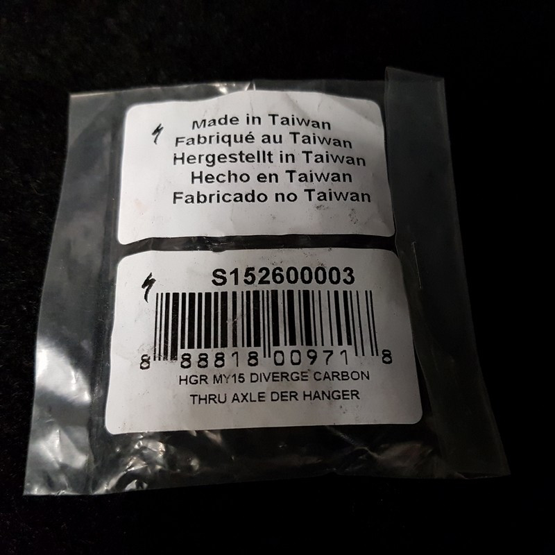 Ausfallende des Schaltwerks "SPECIALIZED DIVERGE und andere" Achse 12mm (Ref 01)