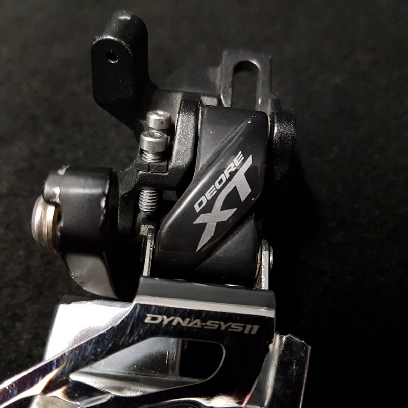 Deragliatore SHIMANO XT M8025 Direct mount 2x11" MTB (Ref 1483)