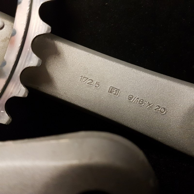 Guarnitura "CAMPAGNOLO ATHENA" 172,5 mm (Ref 669)