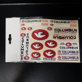 COLUMBUS MEGATUBE" stickers N.O.S