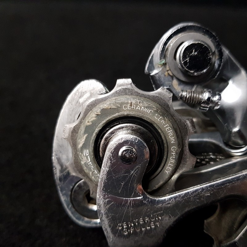 Schaltwerk hinten Straße "SHIMANO DURA ACE 7402" 8v (Ref 1538)